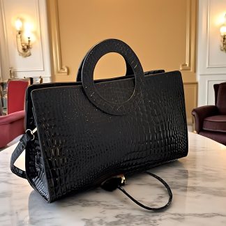 Fashion Crocodile Pattern Women's Handbag